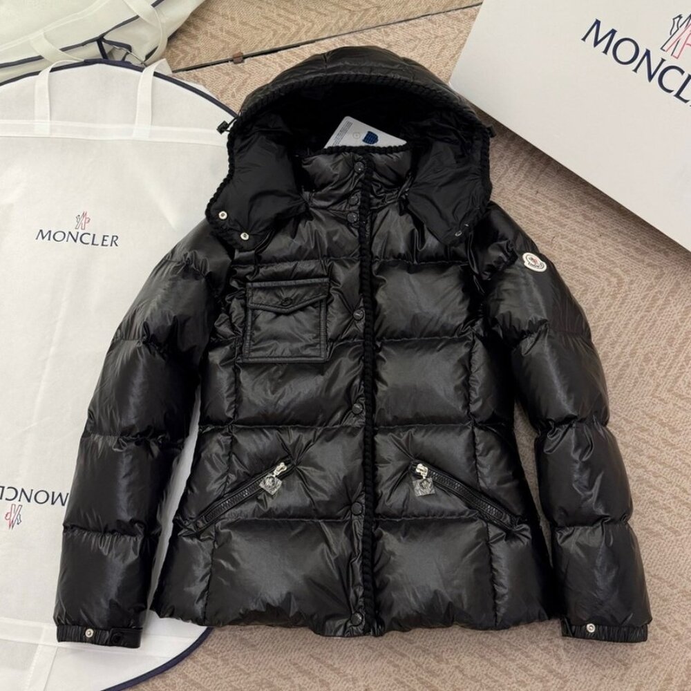 Moncler Black Puffer Jacket